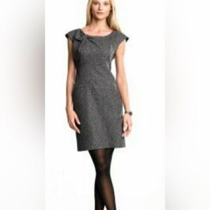 Banana Republic Gray Midi Dress